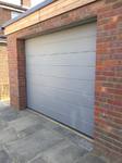 Hormann M ribbed Anthracite grey sectional door installedwith promatic operator in Long Crendon, Thame Garage Doors - Your Local Garage Door Expert